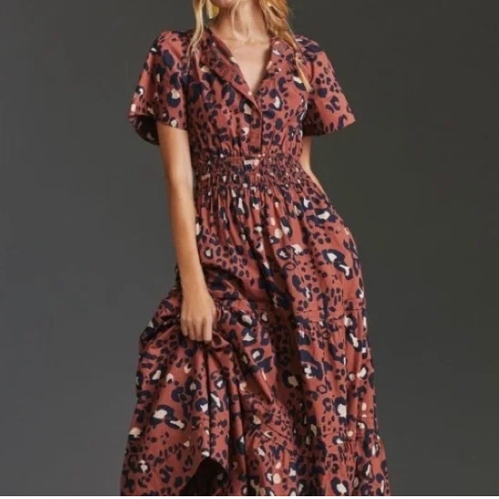 Anthropologie Leopard Print Somerset, Small